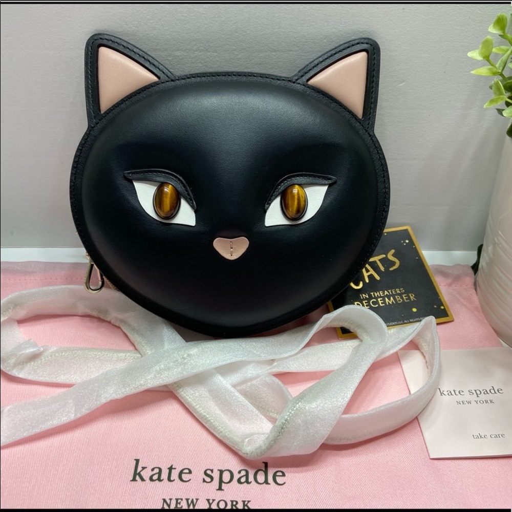 NEW Kate Spade Meow Cat Crossbody Bag Ltd Edition